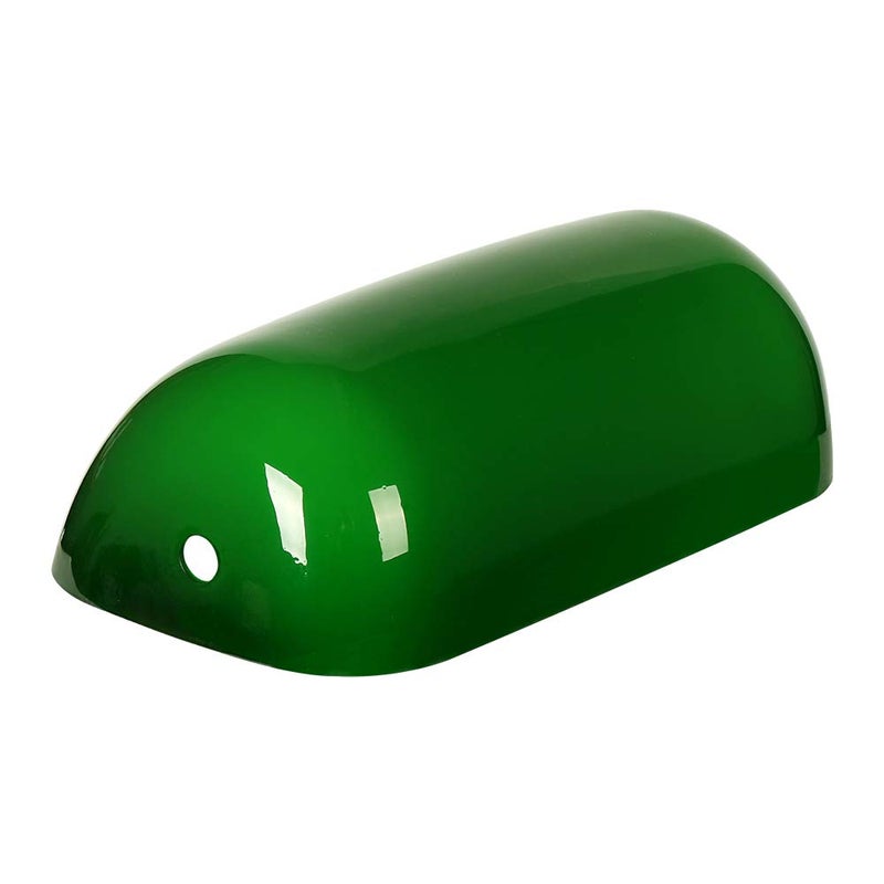Newrays Green Glass Bankers Lamp Shade Replacement Cover,L8.85 W5.11 - Image 3
